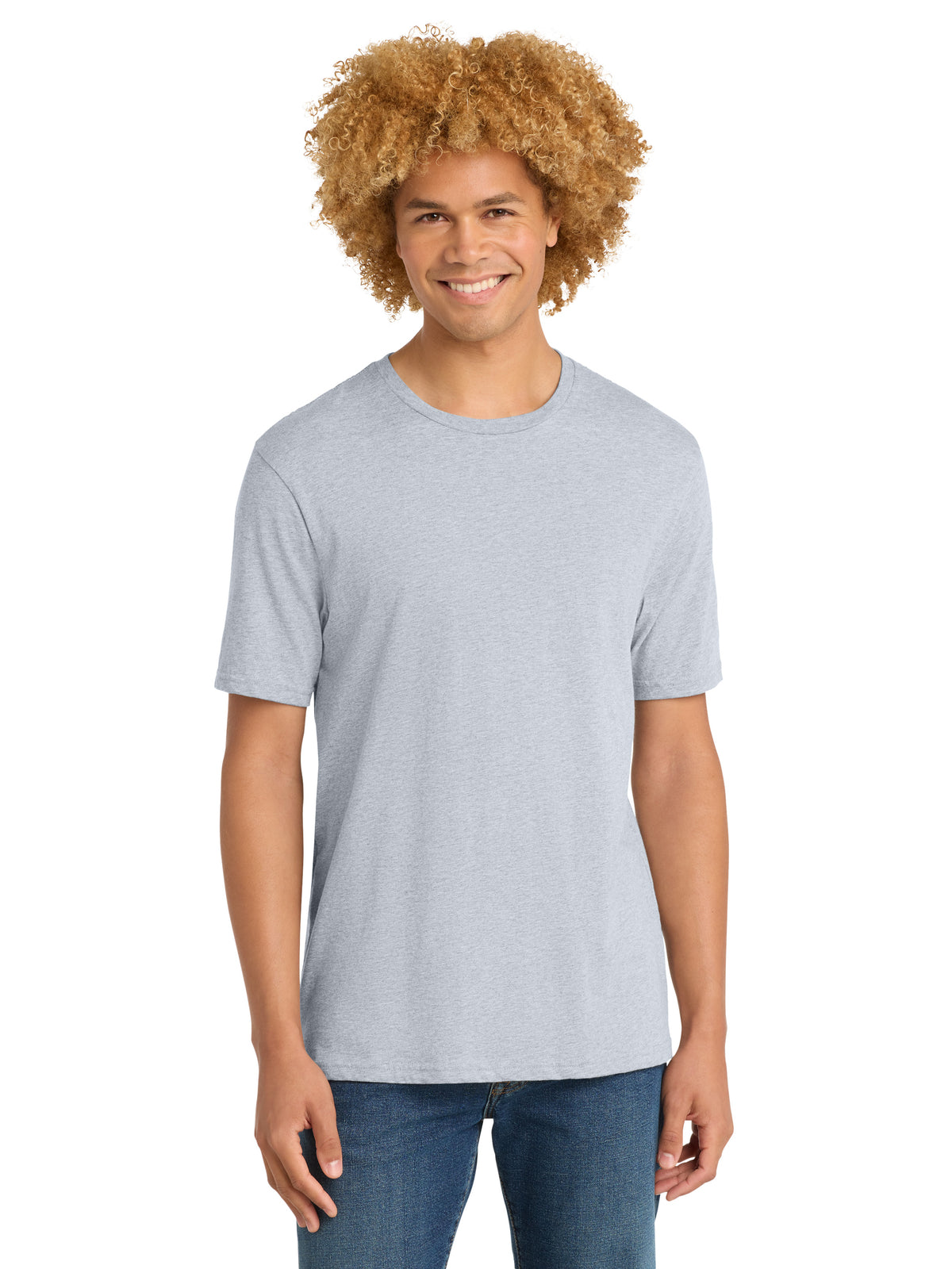 Men's Pocketless Short Sleeve T-Shirt - DT104 - Ash