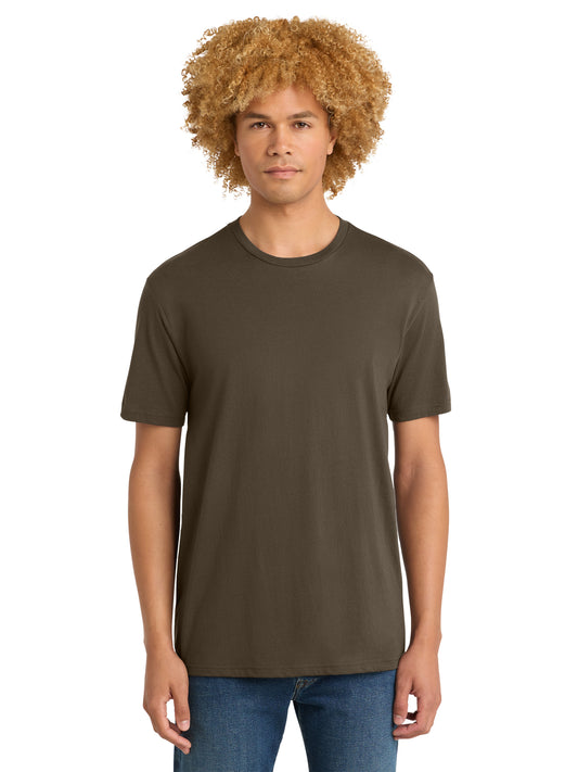 Men's Pocketless Short Sleeve T-Shirt - DT104 - Dark Mocha