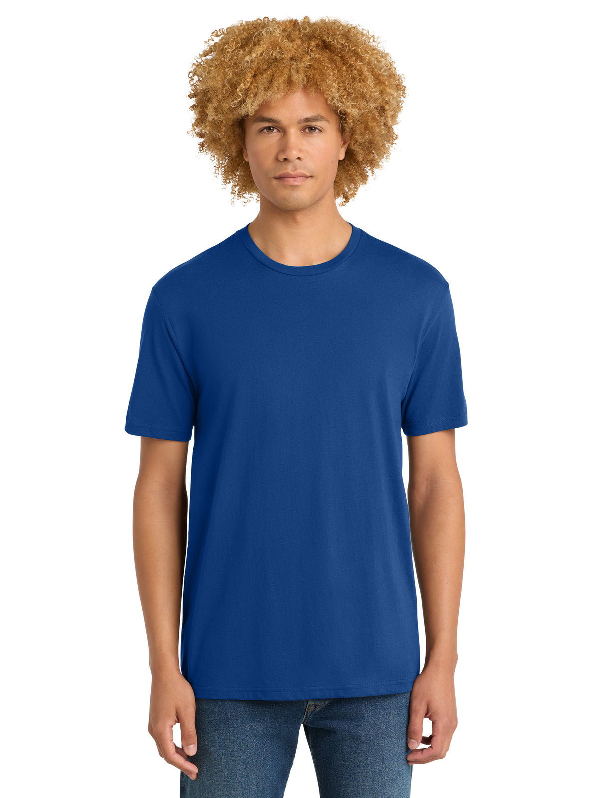 Men's Pocketless Short Sleeve T-Shirt - DT104 - Deep Royal