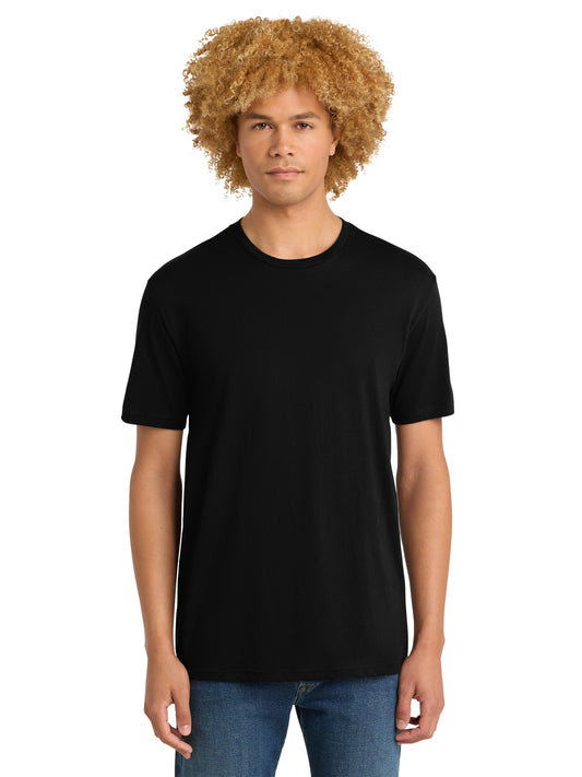 Men's Pocketless Short Sleeve T-Shirt - DT104 - Jet Black