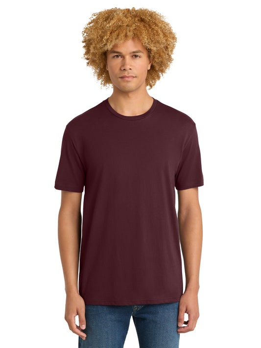 Men's Pocketless Short Sleeve T-Shirt - DT104 - Maroon