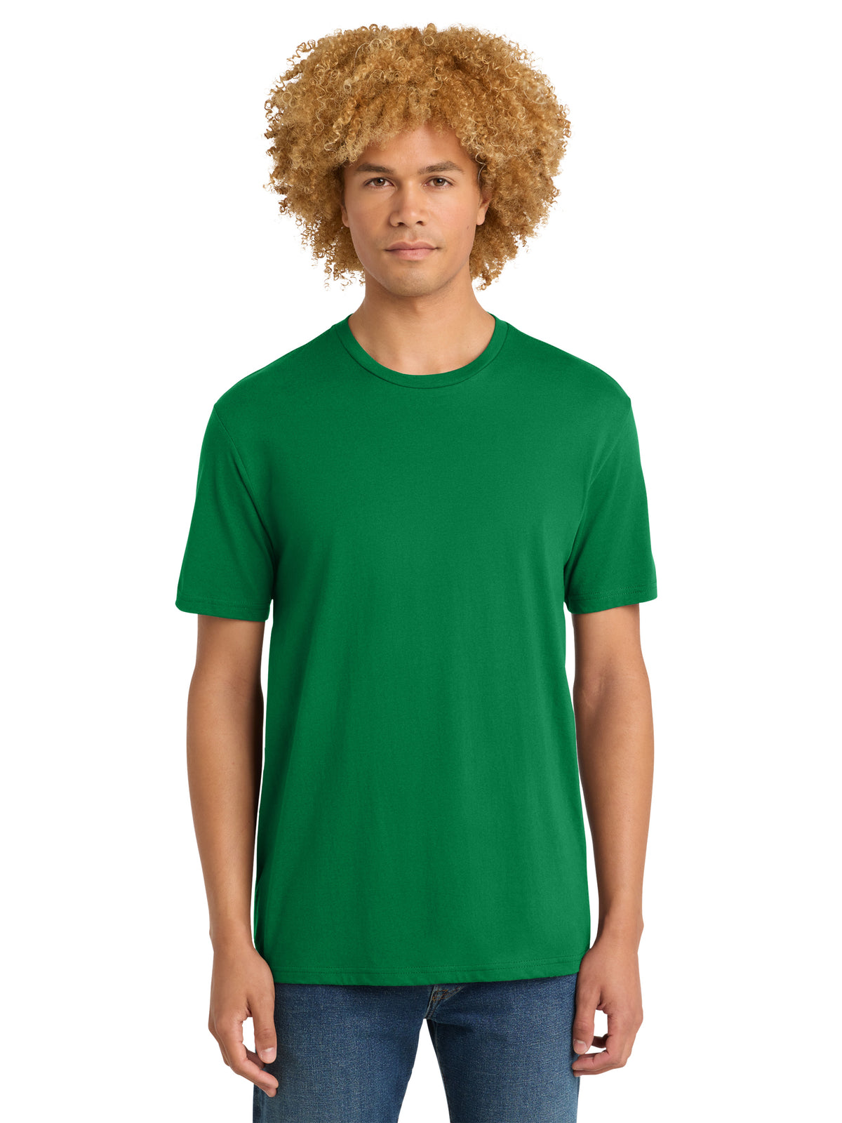 Men's Pocketless Short Sleeve T-Shirt - DT104 - Meadow Green