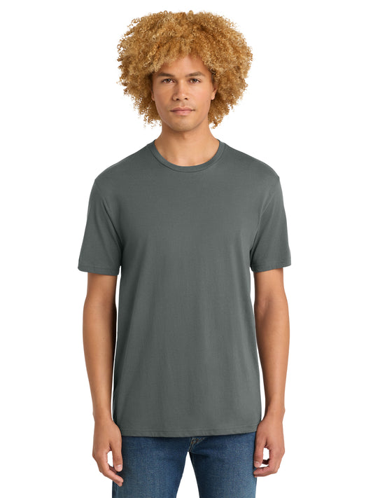 Men's Pocketless Short Sleeve T-Shirt - DT104 - Metal Grey