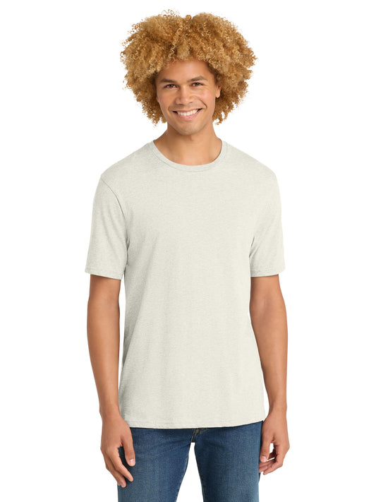 Men's Pocketless Short Sleeve T-Shirt - DT104 - Oatmeal Heather