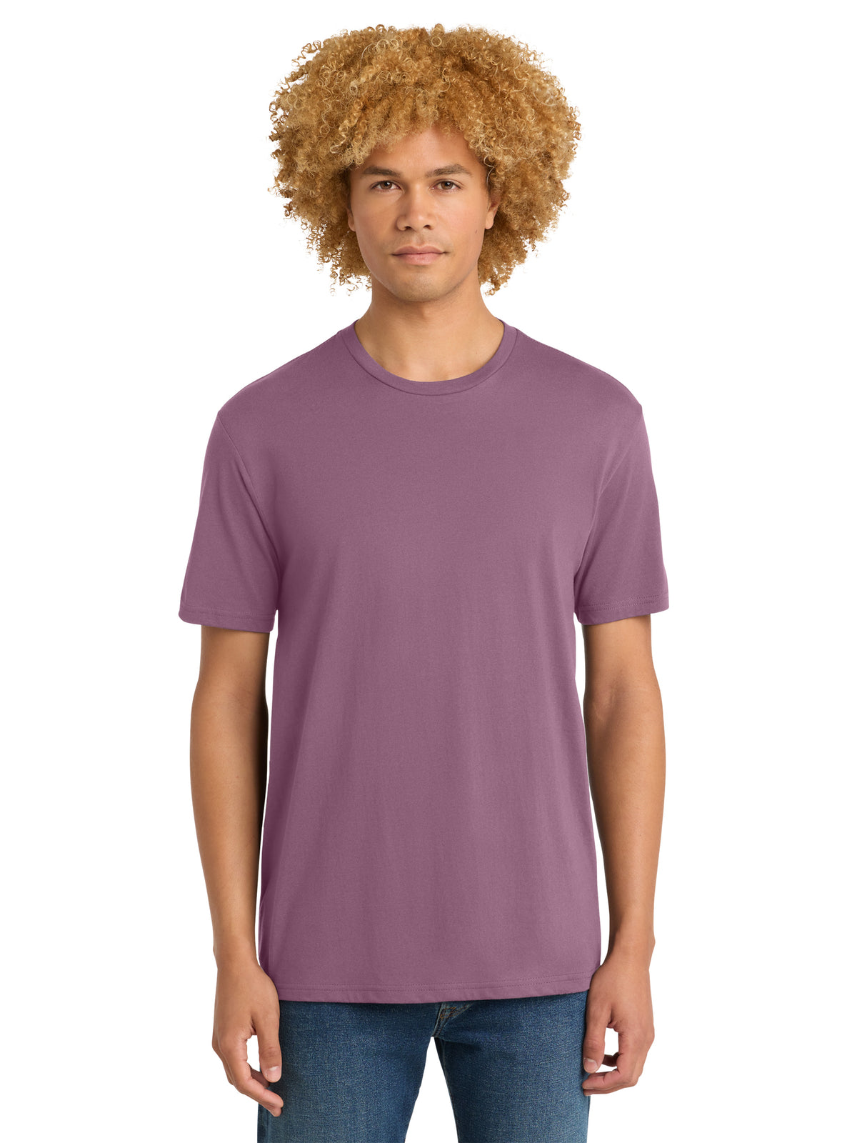 Men's Pocketless Short Sleeve T-Shirt - DT104 - Orchid Haze