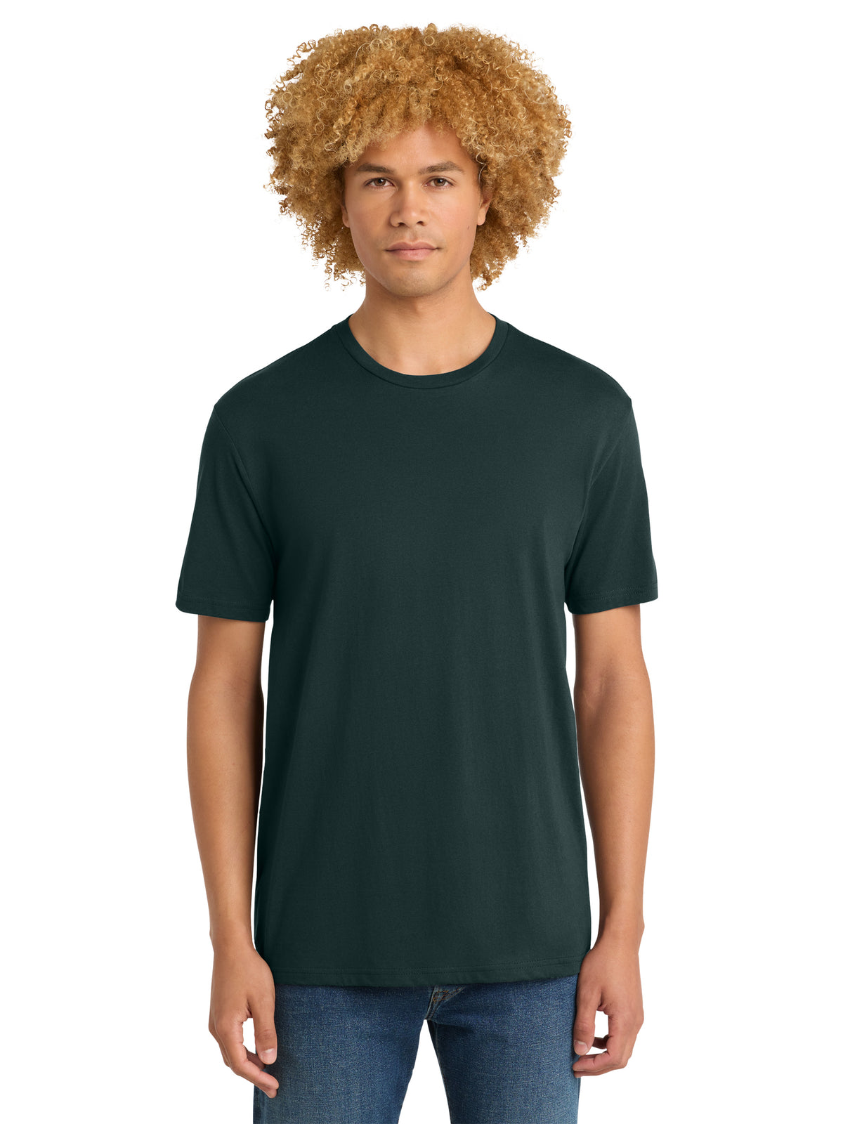 Men's Pocketless Short Sleeve T-Shirt - DT104 - Rainforest