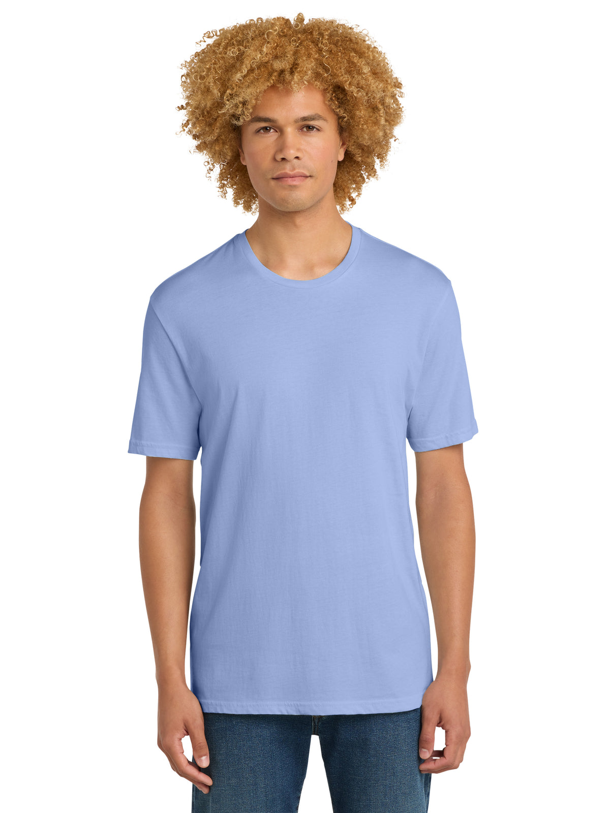Men's Pocketless Short Sleeve T-Shirt - DT104 - Soft Lilac