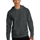 Men's 1-Pocket Perfect Weight Fleece Hoodie - DT1101 - Heathered Charcoal