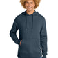 Men's 1-Pocket Perfect Weight Fleece Hoodie - DT1101 - Heathered Navy