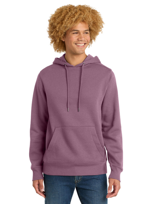 Men's 1-Pocket Perfect Weight Fleece Hoodie - DT1101 - Orchid Haze
