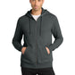 Men's Perfect Weight Fleece Full-Zip Hoodie - DT1103 - Heathered Charcoal