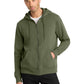Men's Perfect Weight Fleece Full-Zip Hoodie - DT1103 - Military Green