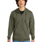 Men's Perfect Tri Fleece Full-Zip Hoodie - DT1302 - Military Green Frost