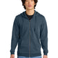 Men's Perfect Tri Fleece Full-Zip Hoodie - DT1302 - Navy Frost