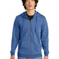 Men's Perfect Tri Fleece Full-Zip Hoodie - DT1302 - Royal Frost