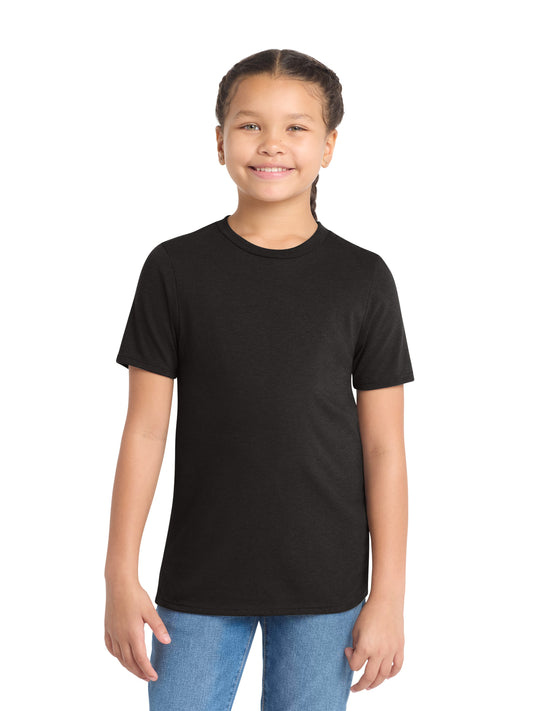 Youth Perfect Tri Tee - DT130Y - Black