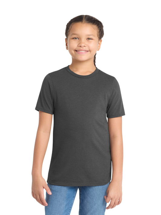 Youth Perfect Tri Tee - DT130Y - Charcoal