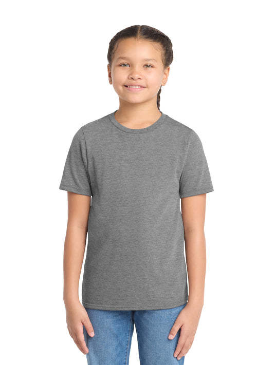 Youth Perfect Tri Tee - DT130Y - Grey Frost