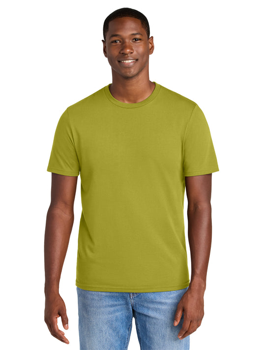 Men's Pocketless Perfect Weight CVC Tee - DT184 - Golden Cypress Green