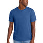 Men's Pocketless Perfect Weight CVC Tee - DT184 - Heathered Deep Royal