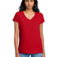 Women’s The Concert V-Neck T-Shirt - DT5002 - New Red