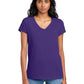 Women’s The Concert V-Neck T-Shirt - DT5002 - Purple