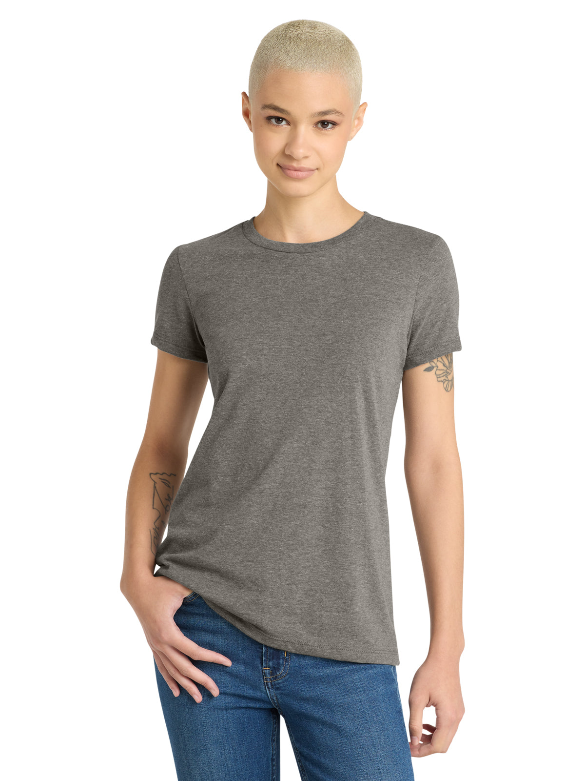 Women’s Very Important Tee - DT6002 - Grey Frost