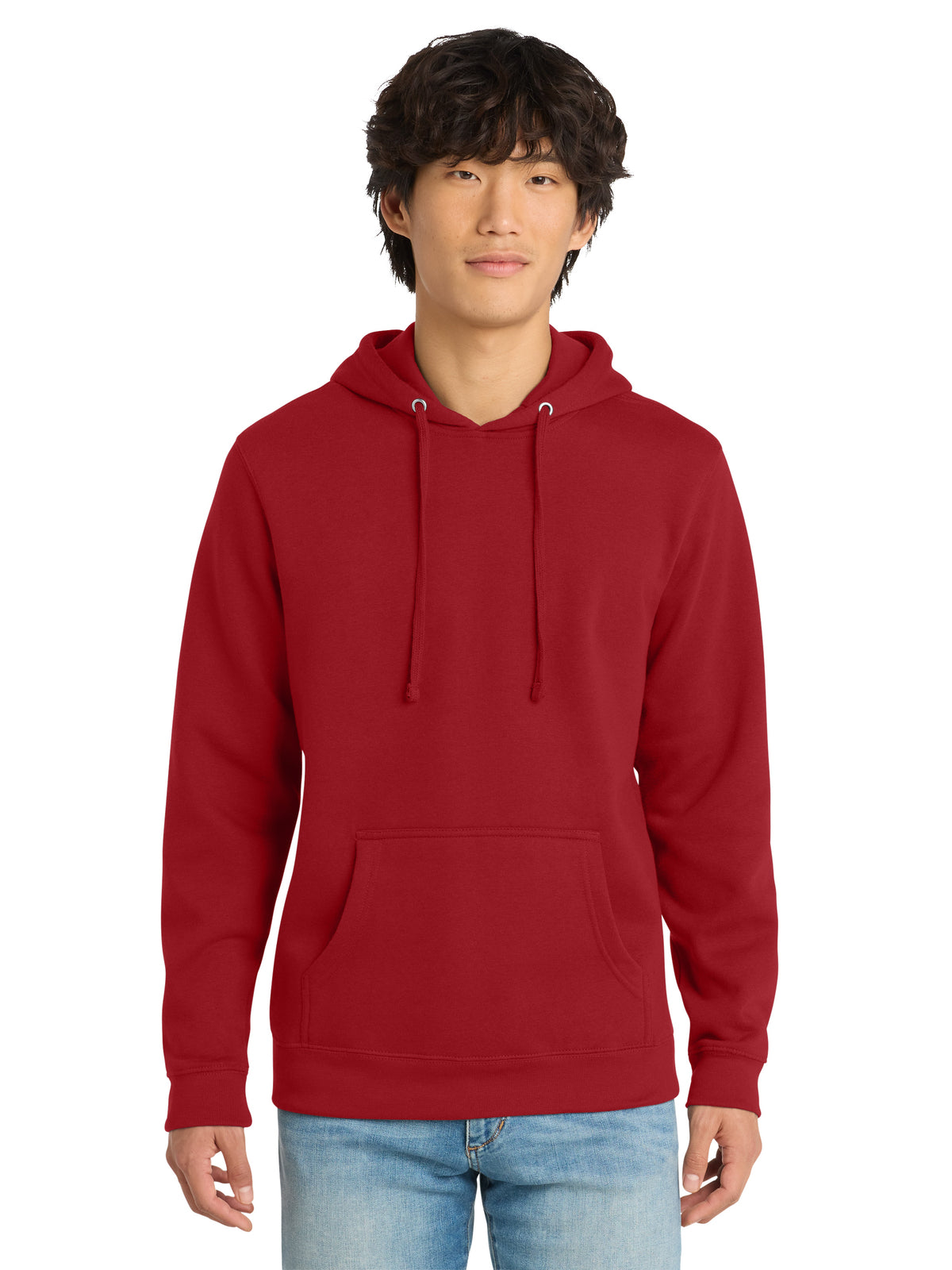 Men's V.I.T. Fleece Hoodie - DT6100 - Classic Red