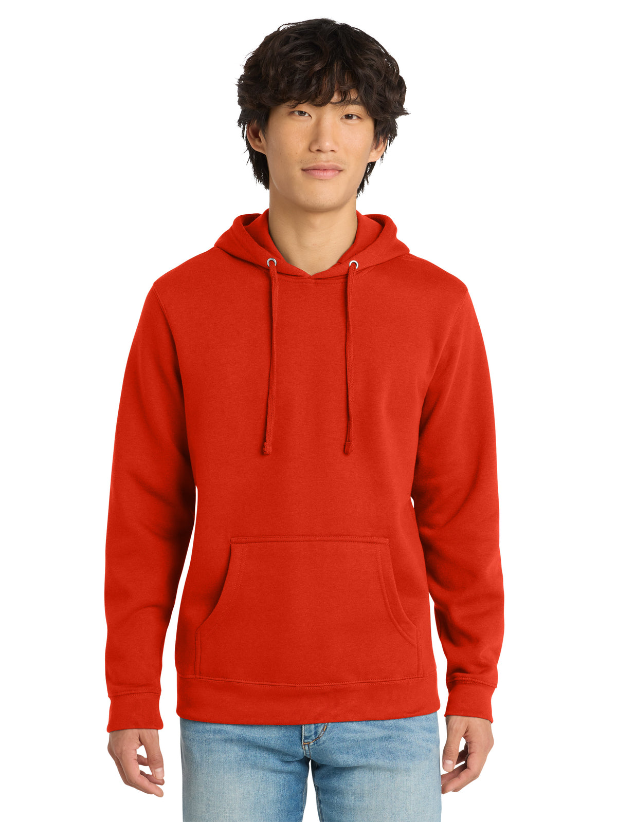 Men's V.I.T. Fleece Hoodie - DT6100 - Fiery Red
