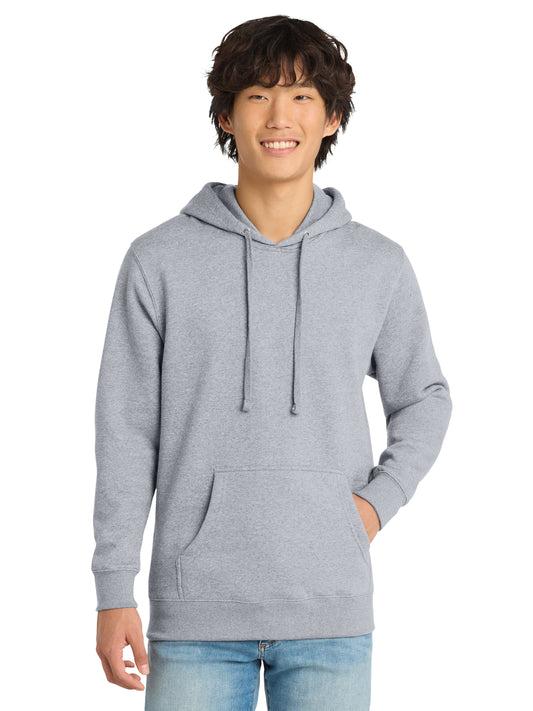 Men's V.I.T. Fleece Hoodie - DT6100 - Light Heather Grey