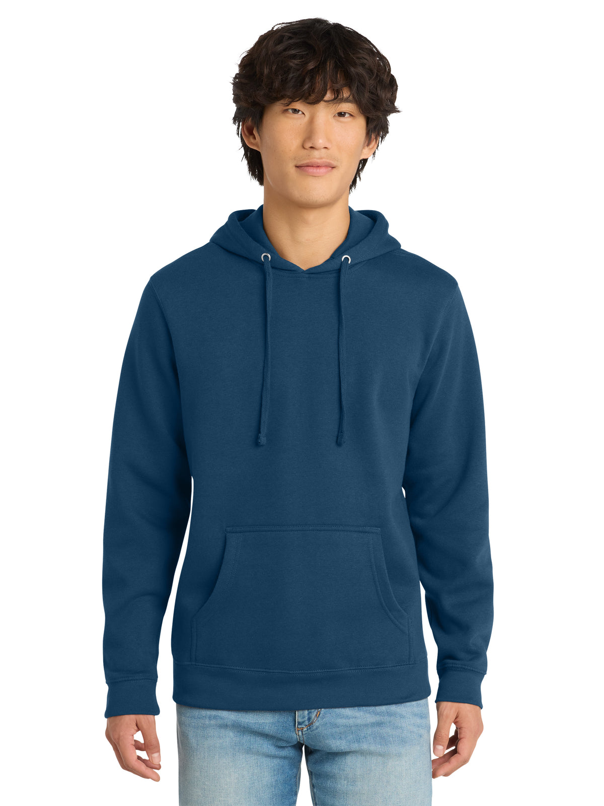 Men's V.I.T. Fleece Hoodie - DT6100 - Neptune Blue