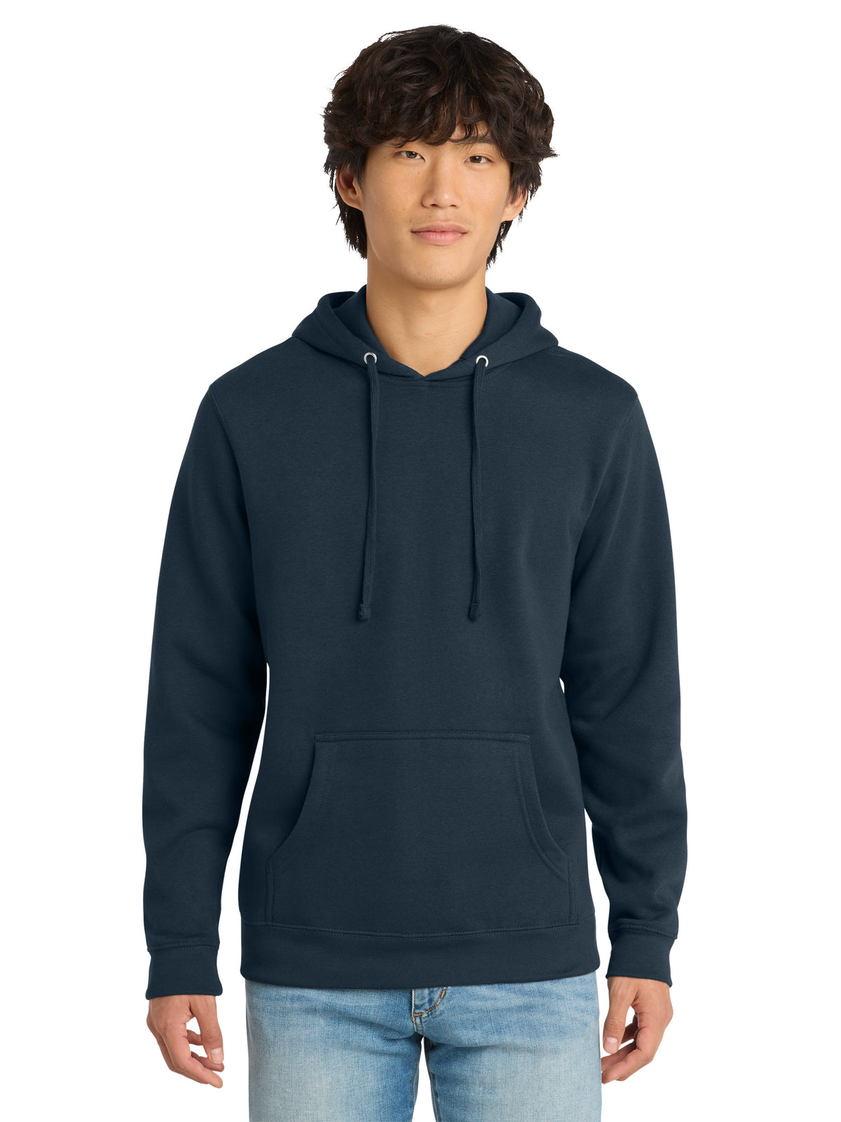 Men's V.I.T. Fleece Hoodie - DT6100 - New Navy