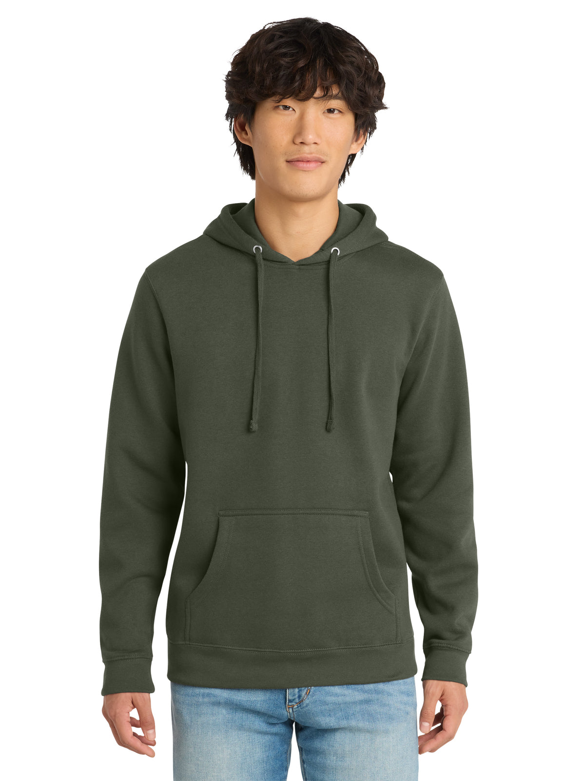 Men's V.I.T. Fleece Hoodie - DT6100 - Olive