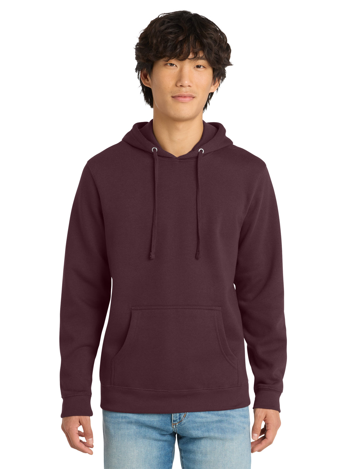 Men's V.I.T. Fleece Hoodie - DT6100 - Plum