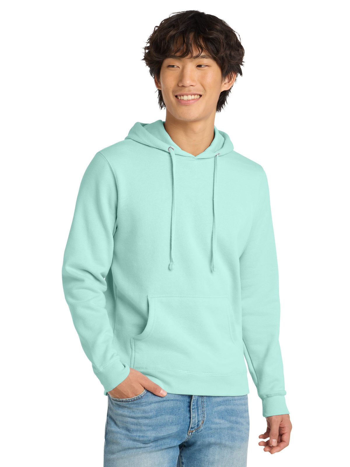 Men's V.I.T. Fleece Hoodie - DT6100 - Sea Mist