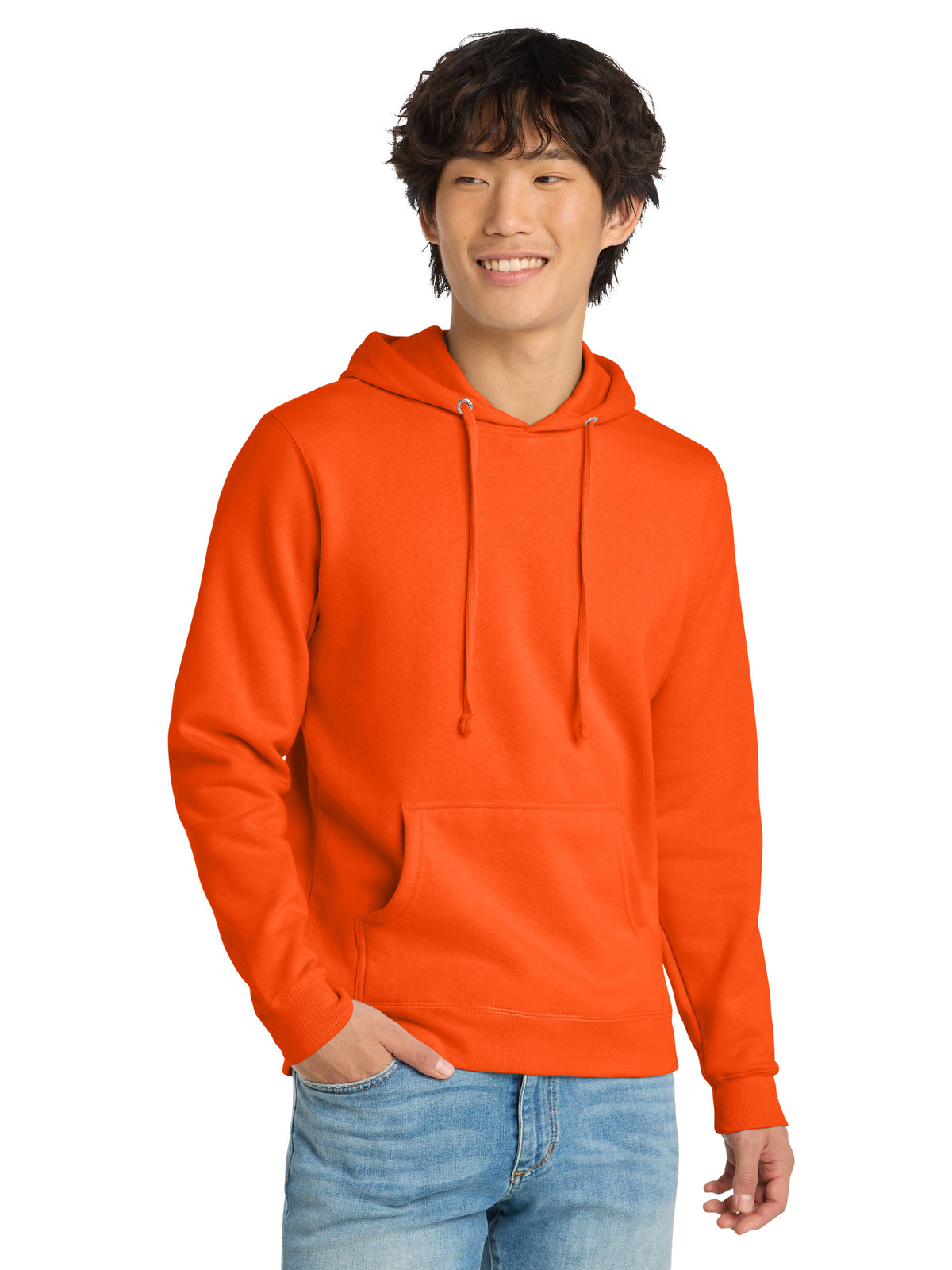 Men's V.I.T. Fleece Hoodie - DT6100 - S. Orange