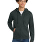 Men's V.I.T. Fleece Full-Zip Hoodie - DT6102 - Charcoal