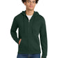 Men's V.I.T. Fleece Full-Zip Hoodie - DT6102 - Forest Green