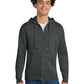 Men's V.I.T. Fleece Full-Zip Hoodie - DT6102 - Heathered Charcoal