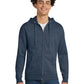 Men's V.I.T. Fleece Full-Zip Hoodie - DT6102 - Heathered Navy