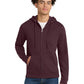 Men's V.I.T. Fleece Full-Zip Hoodie - DT6102 - Plum