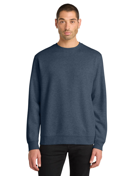 Men's Fleece Sweatshirt - DT6104 - Heathered Navy