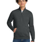 Men's 1/4-Zip Sweatshirt - DT6106 - Heathered Charcoal