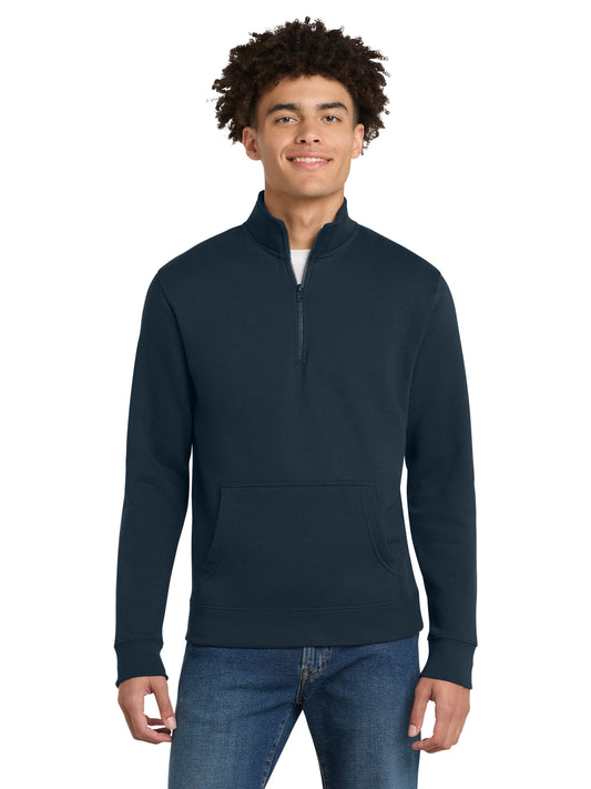 Men's 1/4-Zip Sweatshirt - DT6106 - New Navy