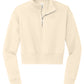 Women's Pocketless Fleece 1/2-Zip Sweatshirt - DT6111 - Gardenia