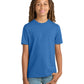 Youth Pocketless Short Sleeve Re-T-Shirt - DT8000Y - Blue Heather