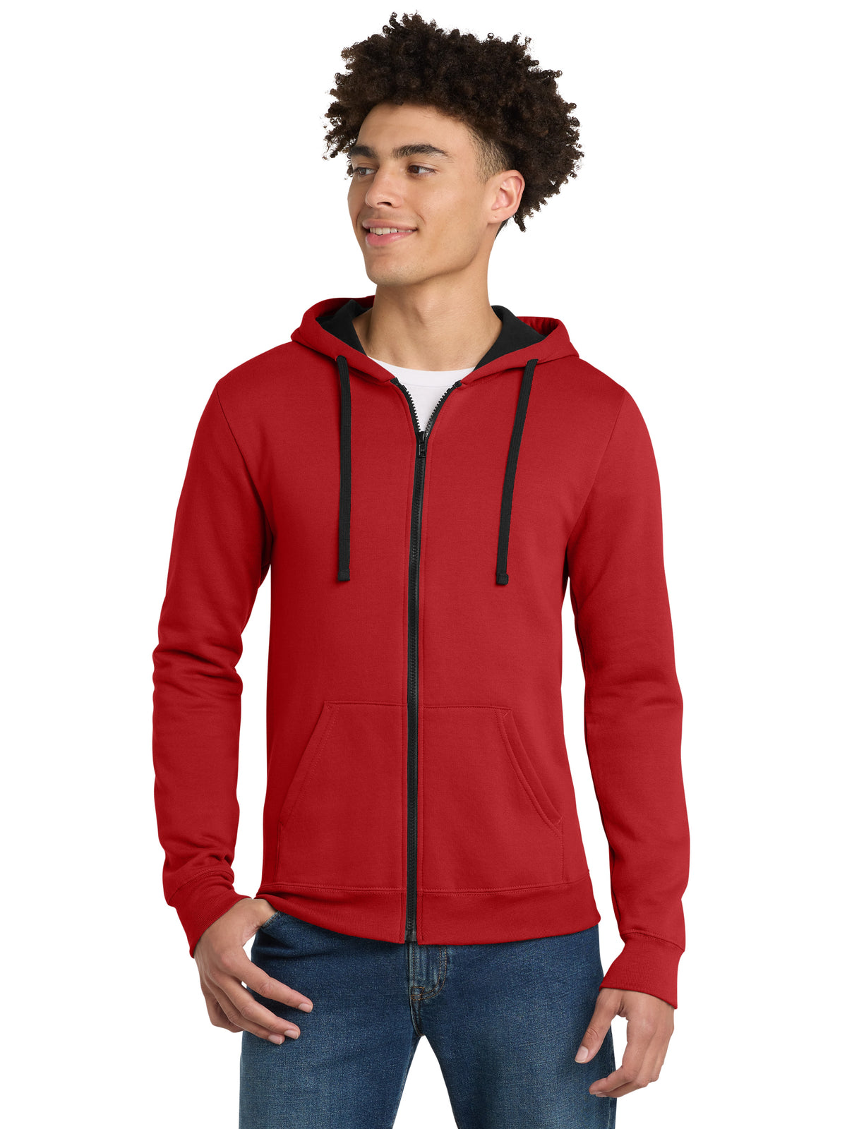Men's The Concert Fleece Full-Zip Hoodie - DT800 - New Red