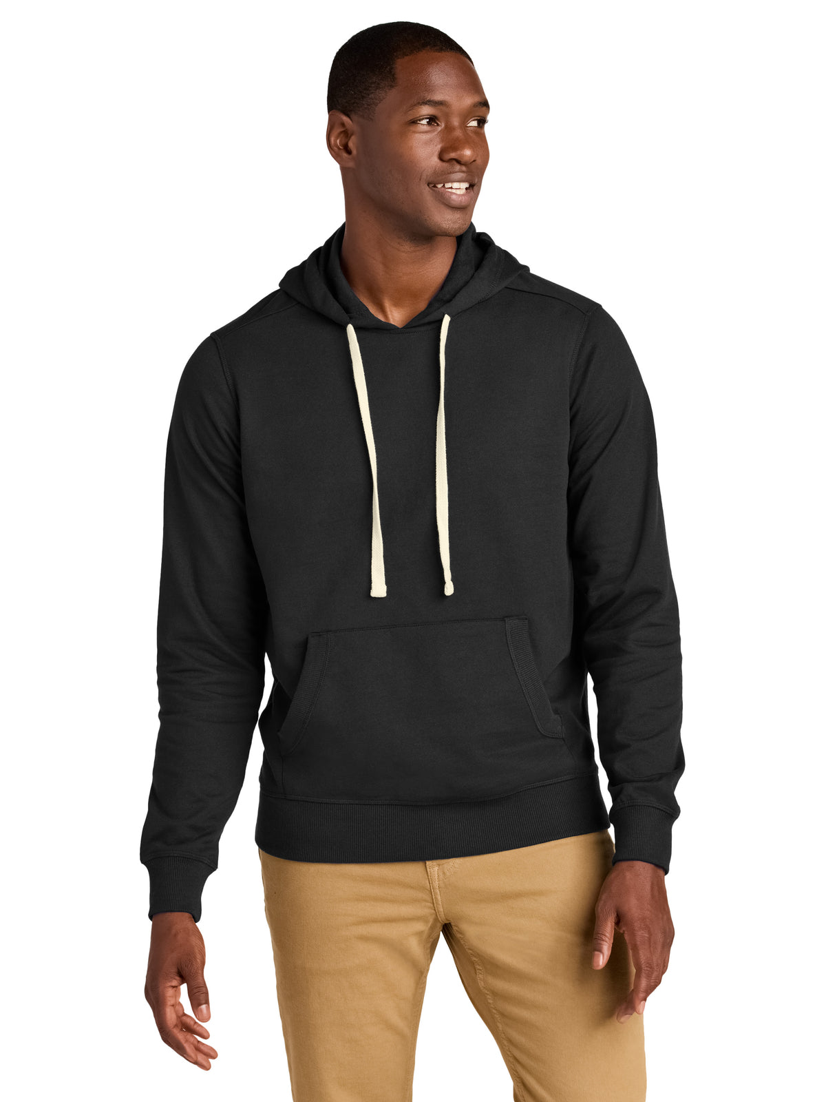 Men's Re-Fleece Hoodie - DT8100 - Black