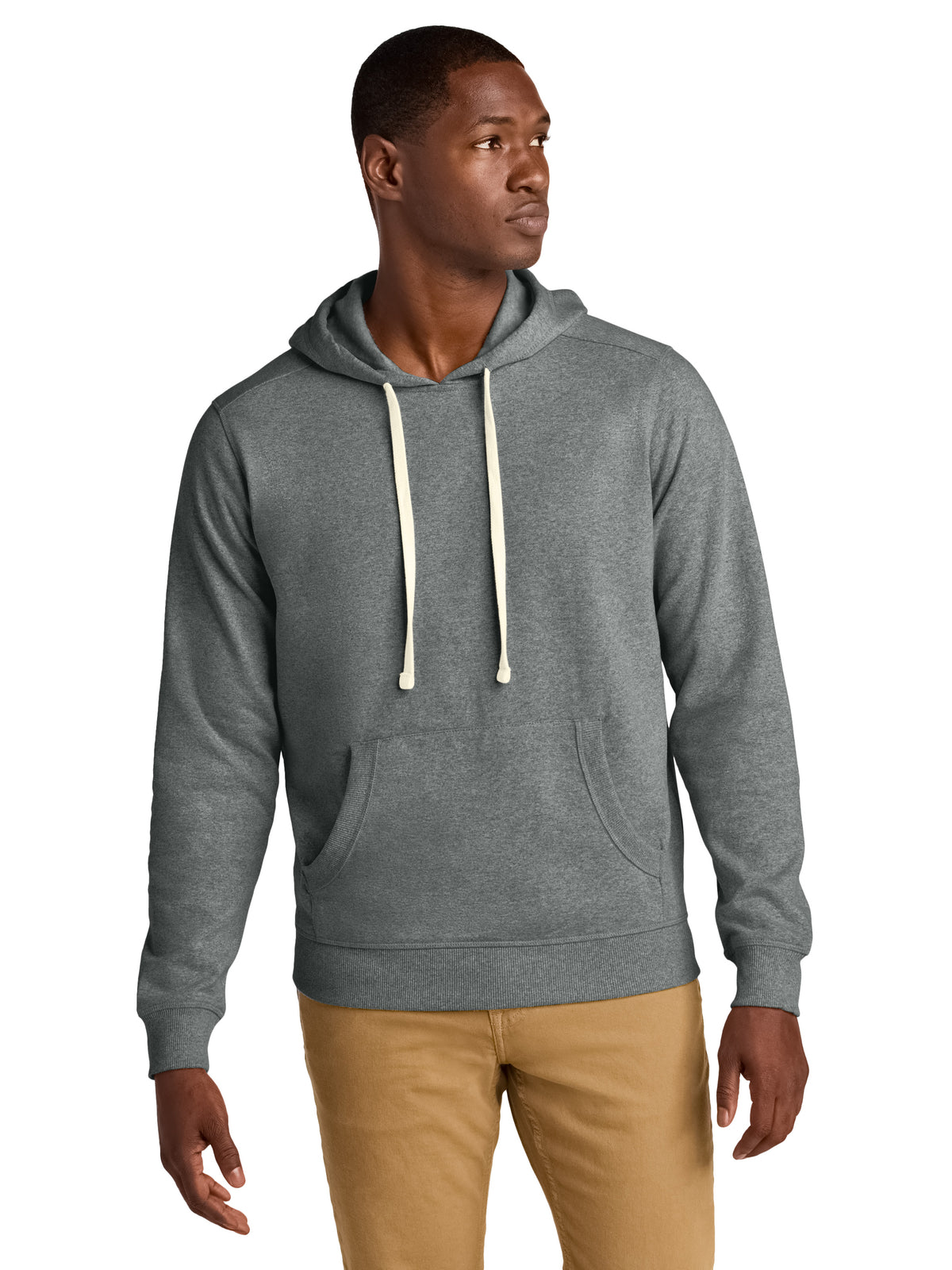 Men's Re-Fleece Hoodie - DT8100 - Deep Grey Heather
