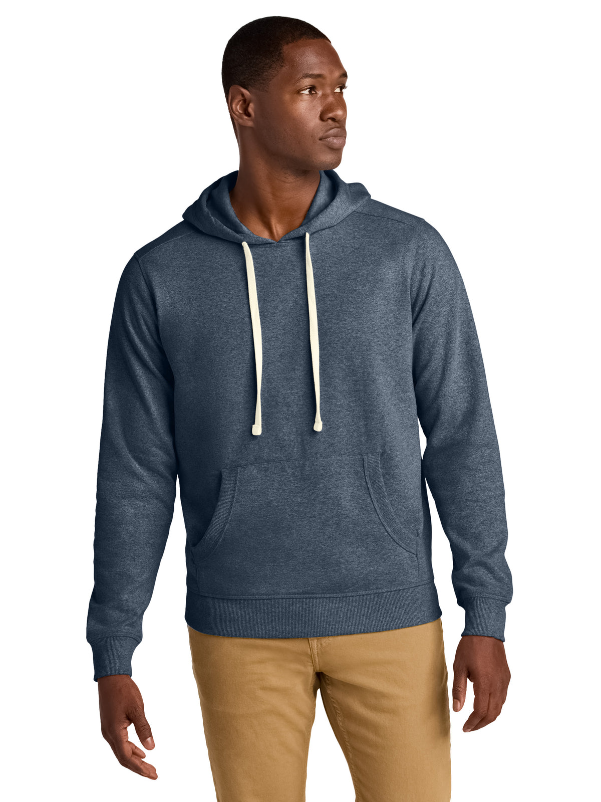Men's Re-Fleece Hoodie - DT8100 - Heathered Navy